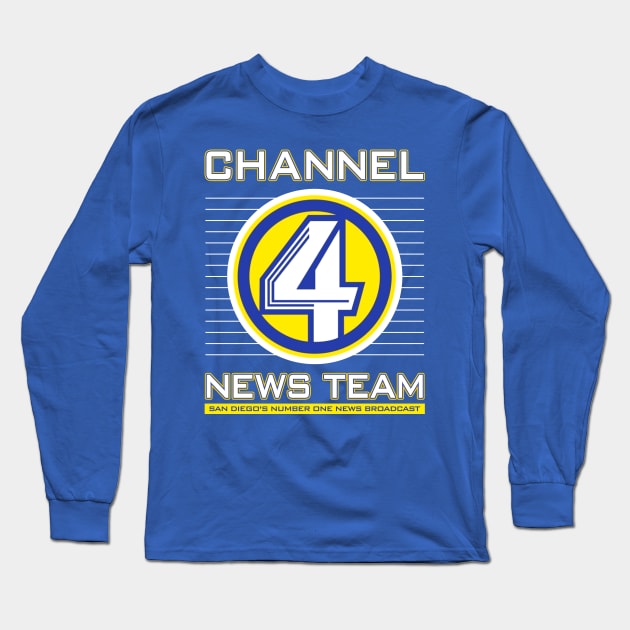 Channel 4 News Team Long Sleeve T-Shirt by NotoriousMedia